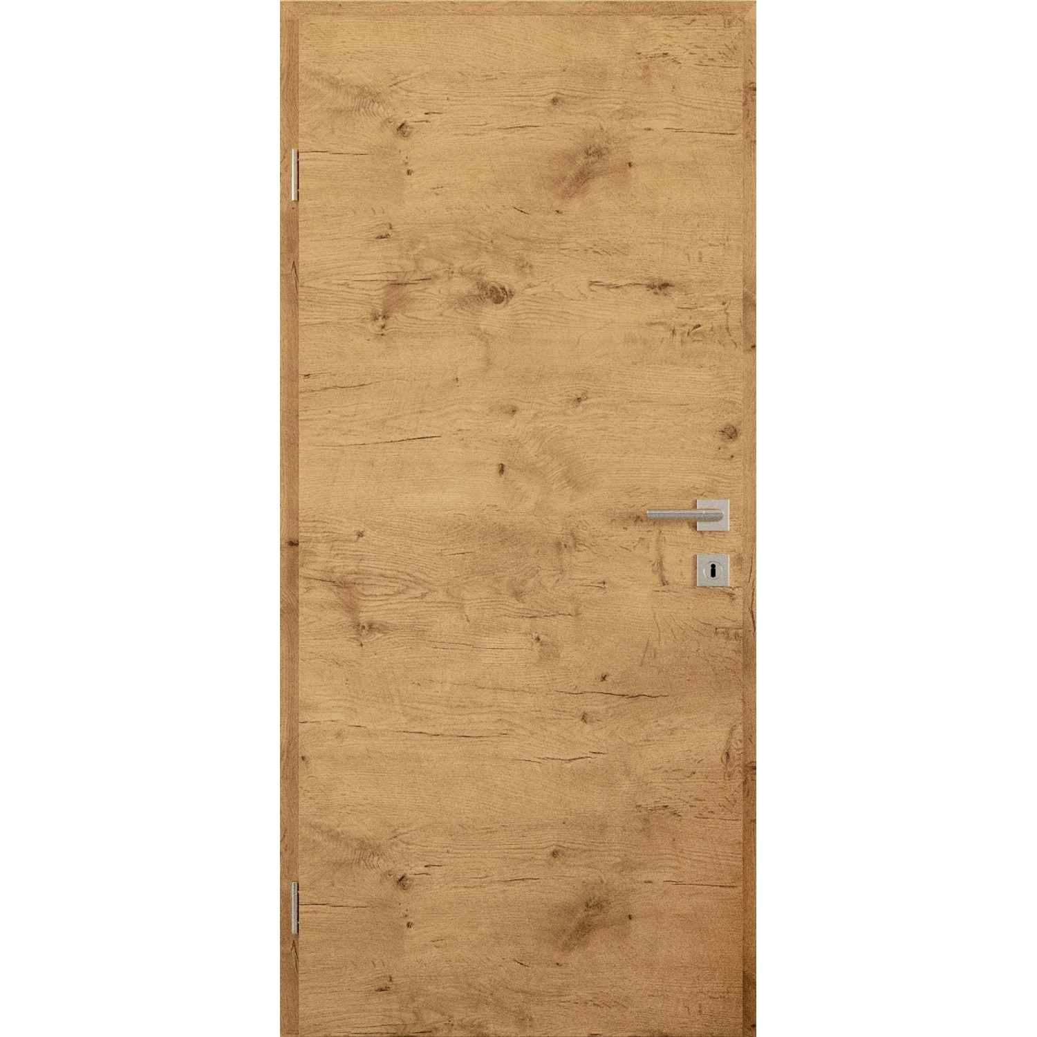 GetaDoor Zimmertür GLQ 335 Eiche Ferox 61 cm x 198,5 cm Anschlag L
