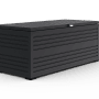 Weide Aluminium Gartenbox, 1050L, 160x86x79cm, zur Aufbewahrung von Gartenzubehör.