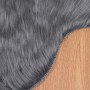 vidaXL Kunstschaffell Teppich Tafalla Anthrazit 80 x 120 cm Polyester 42021608_8