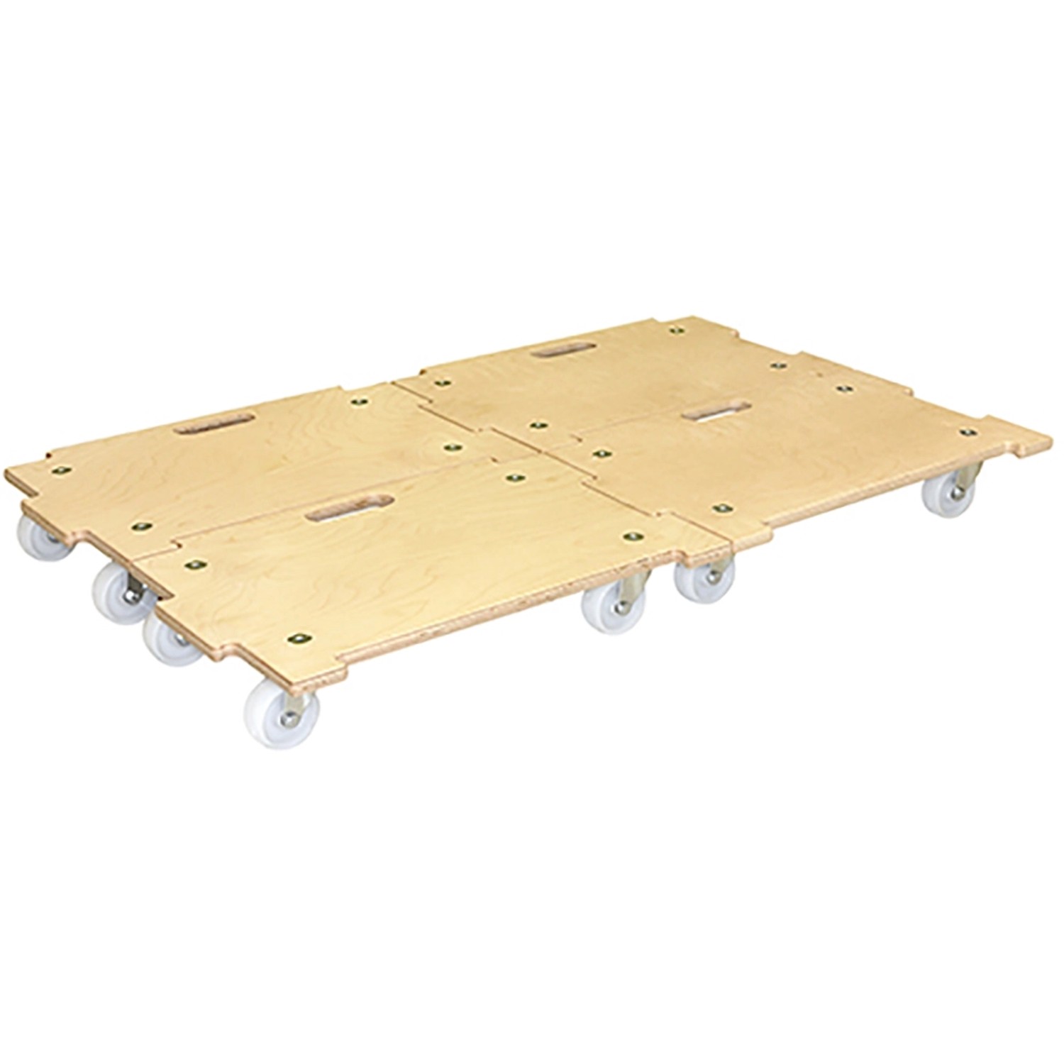 Wagner Kombi-Transporthilfe MM1382 aus Holz mit Rollen, Tragkraft 250 kg.