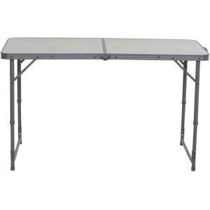 Siena Garden Campingtisch Comfort, grau, 120x60x70 cm, ideal für Camping & Freizeit.