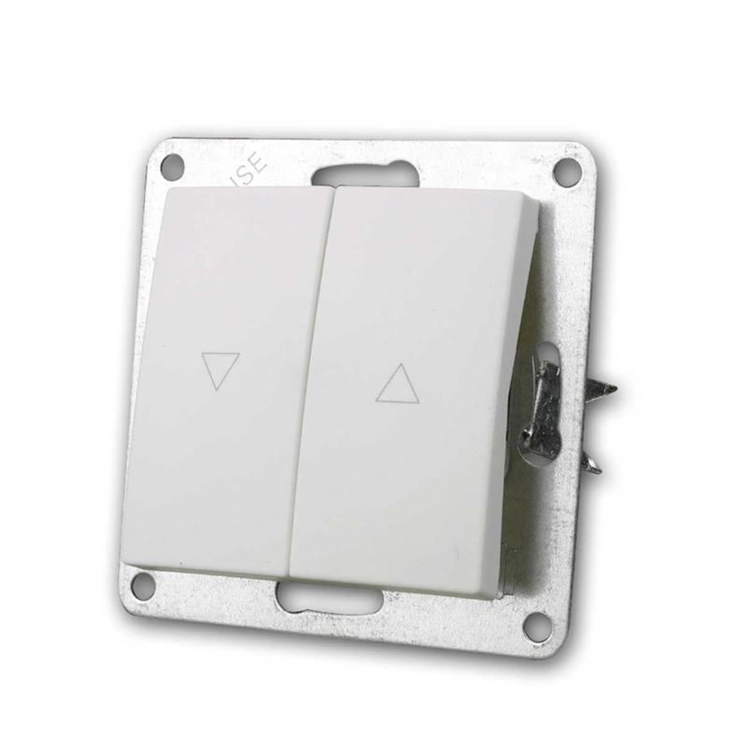 McPower FLAIR Jalousie Taster Weiß 250V10A Unterputz