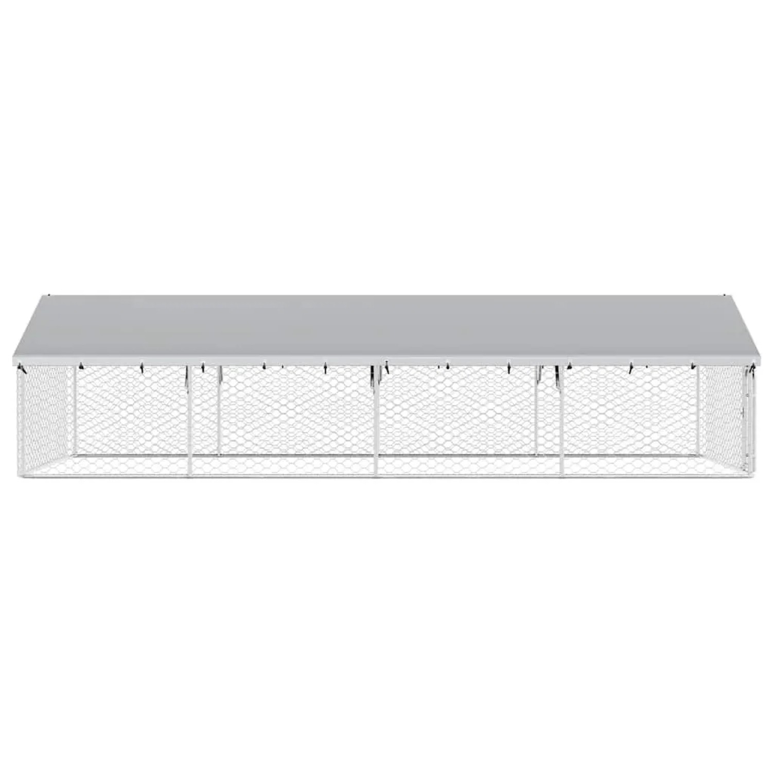 vidaXL Outdoor-Hundezwinger mit Dach 600x300x150 cm 171502_8