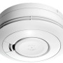 Weißer Ei Electronics Rauchmelder Ei650 mit 10-Jahres-Batterie für Brandschutz.