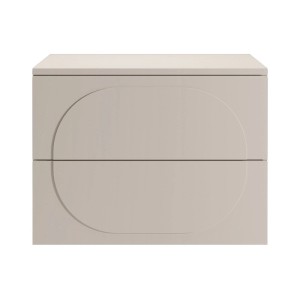 Vente-unique Waschbeckenunterschrank Vutoma Beige 80 cm