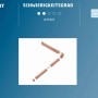Fichte Handlauf Komplettset, 2m, mit Halterungen. Massivholz Handlauf für Treppen und mehr.