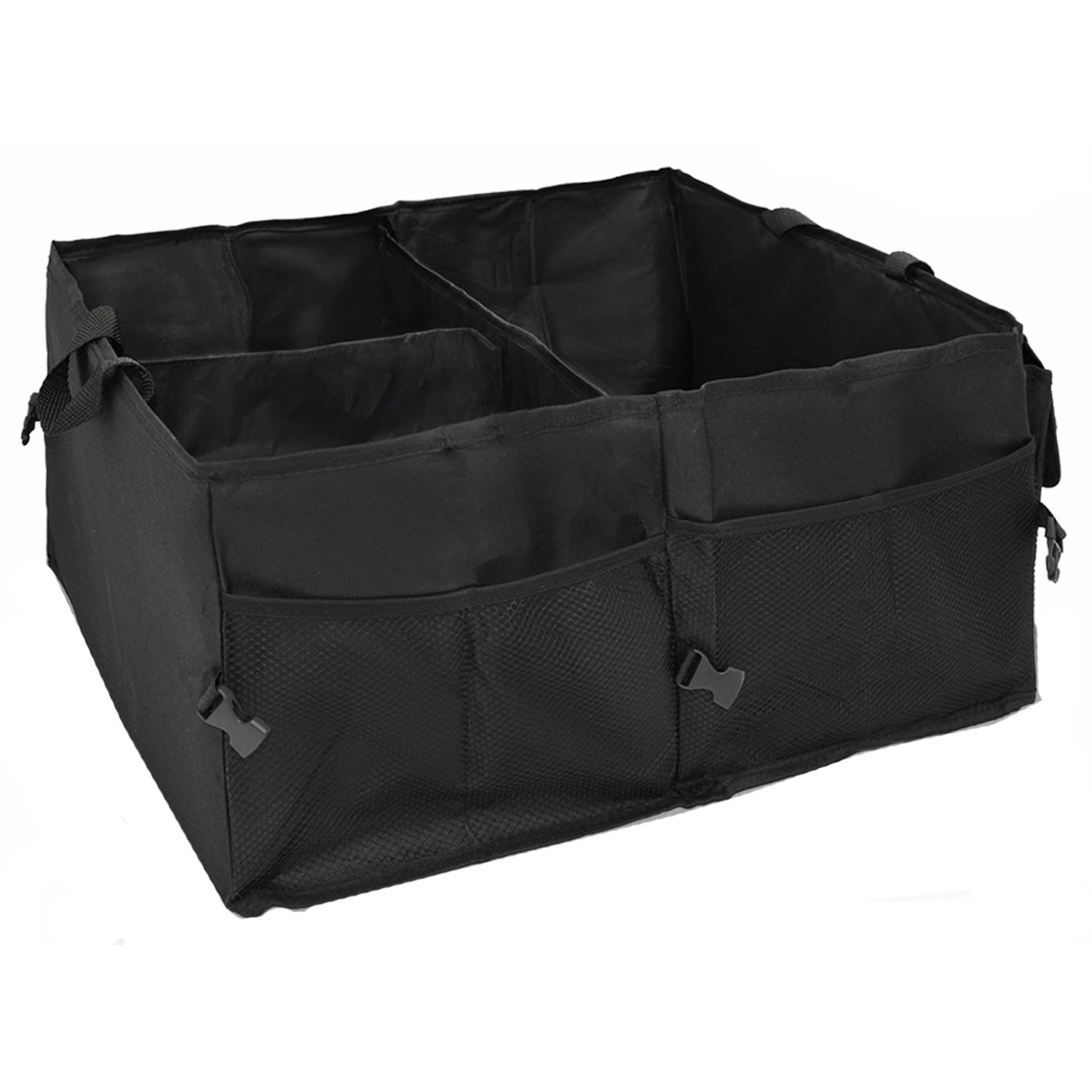 eyepower Faltbare Kofferraumtasche  56 x 40 x 24 cm  Schwarz