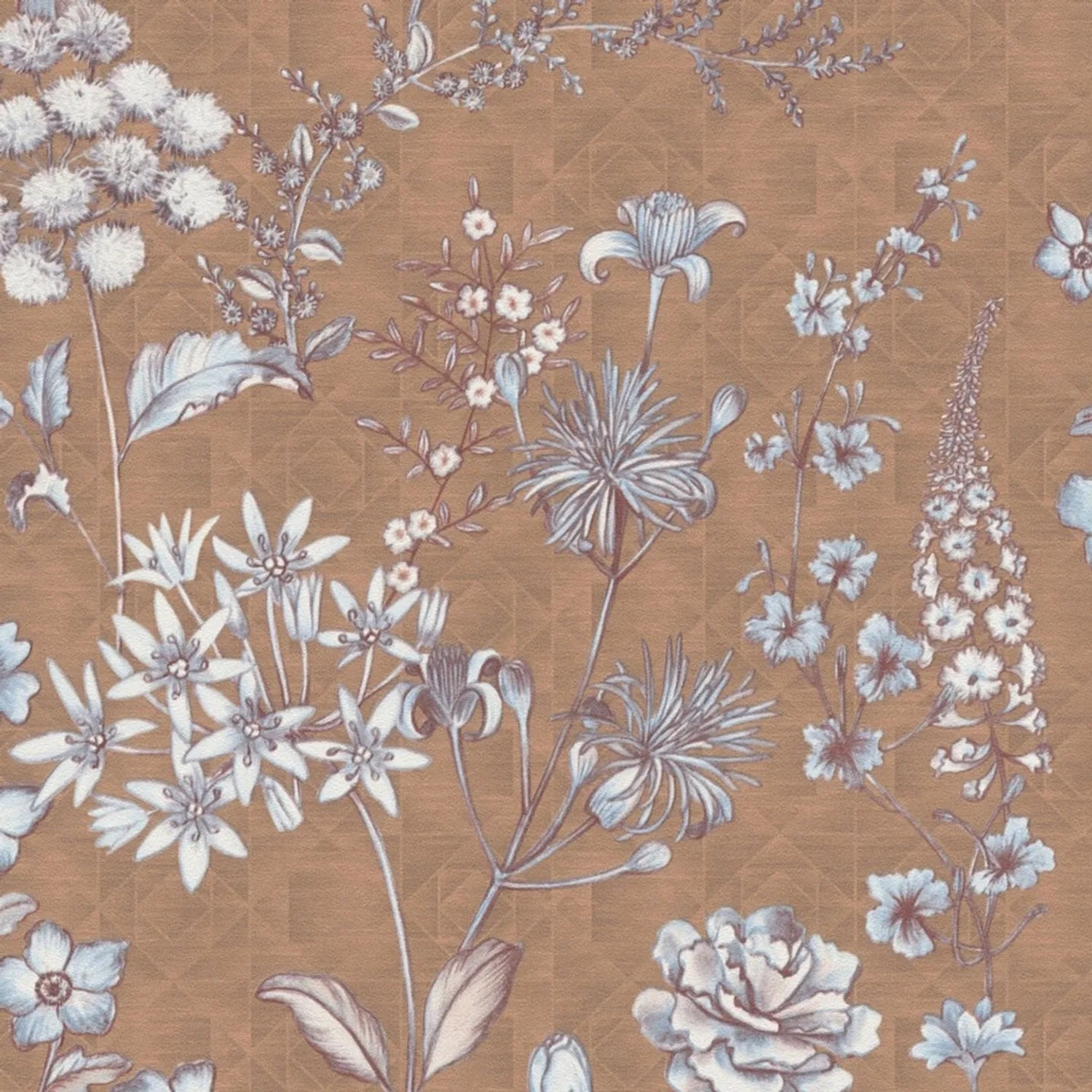 Tadessi Tapete Floral M1-No.4353 Vliestapete in Orange