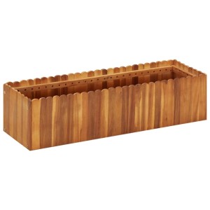 vidaXL Garten-Hochbeet 100 x 30 x 25 cm Massivholz Akazie 45918
