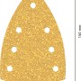 Bosch Expert Schleifblatt C470, 100x150mm, K40, 5 Stück, für Exzenterschleifer. Schleifpapier mit Klettverschluss.