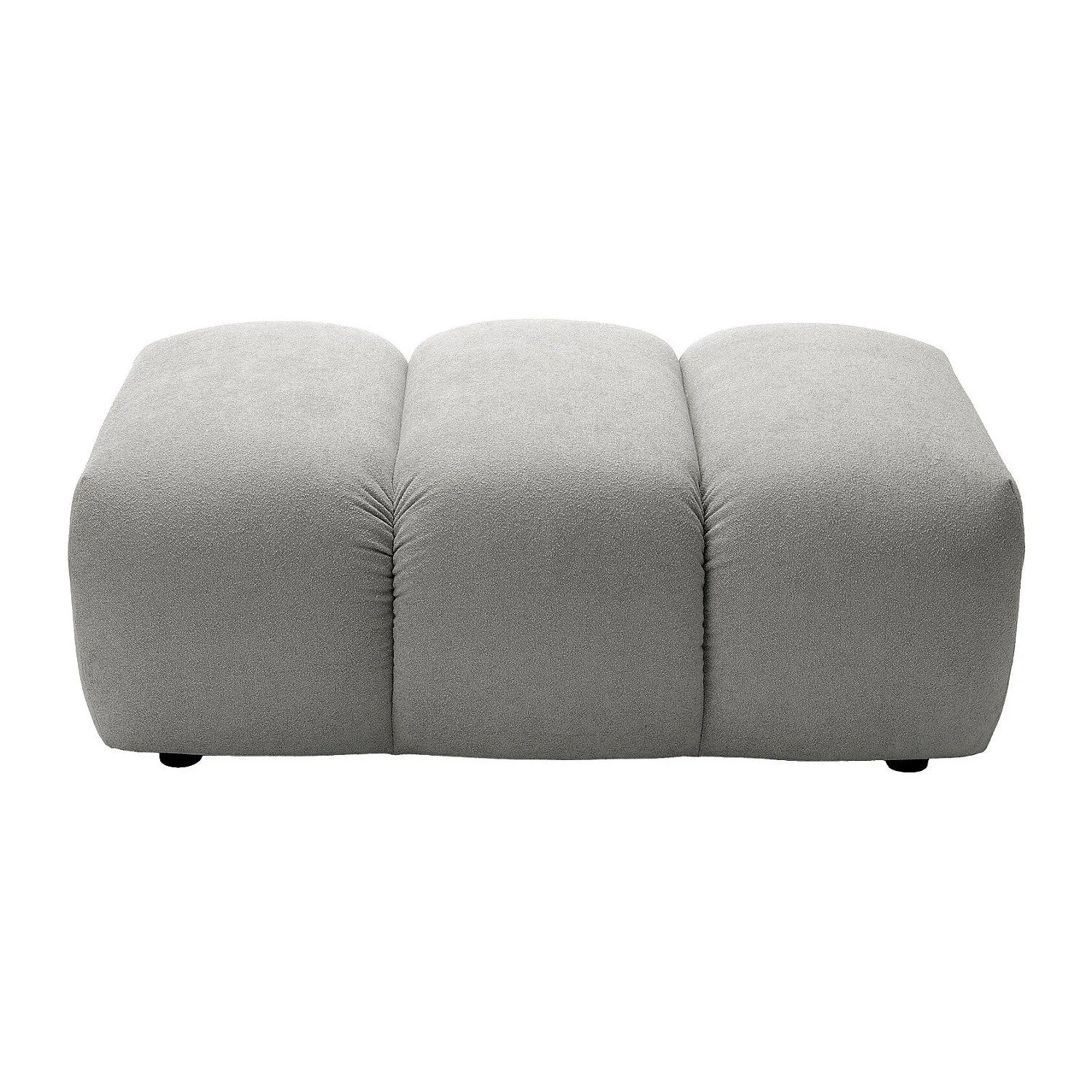 Vente-unique Sitzhocker Fridora Hellgrau 105 cm