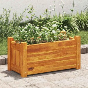 vidaXL Garten-Hochbeet Akazienholz 50x25x25 cm 42565