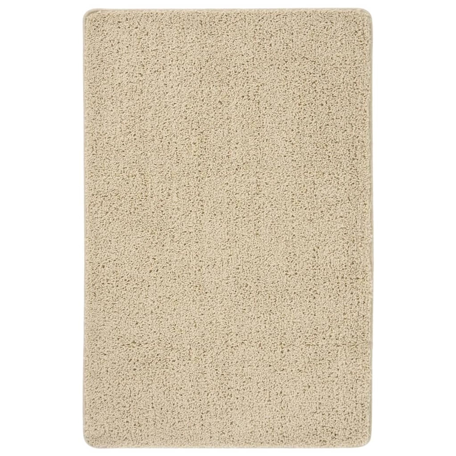 Shaggy-teppich Creme 200x290 Cm Rutschfest günstig online kaufen
