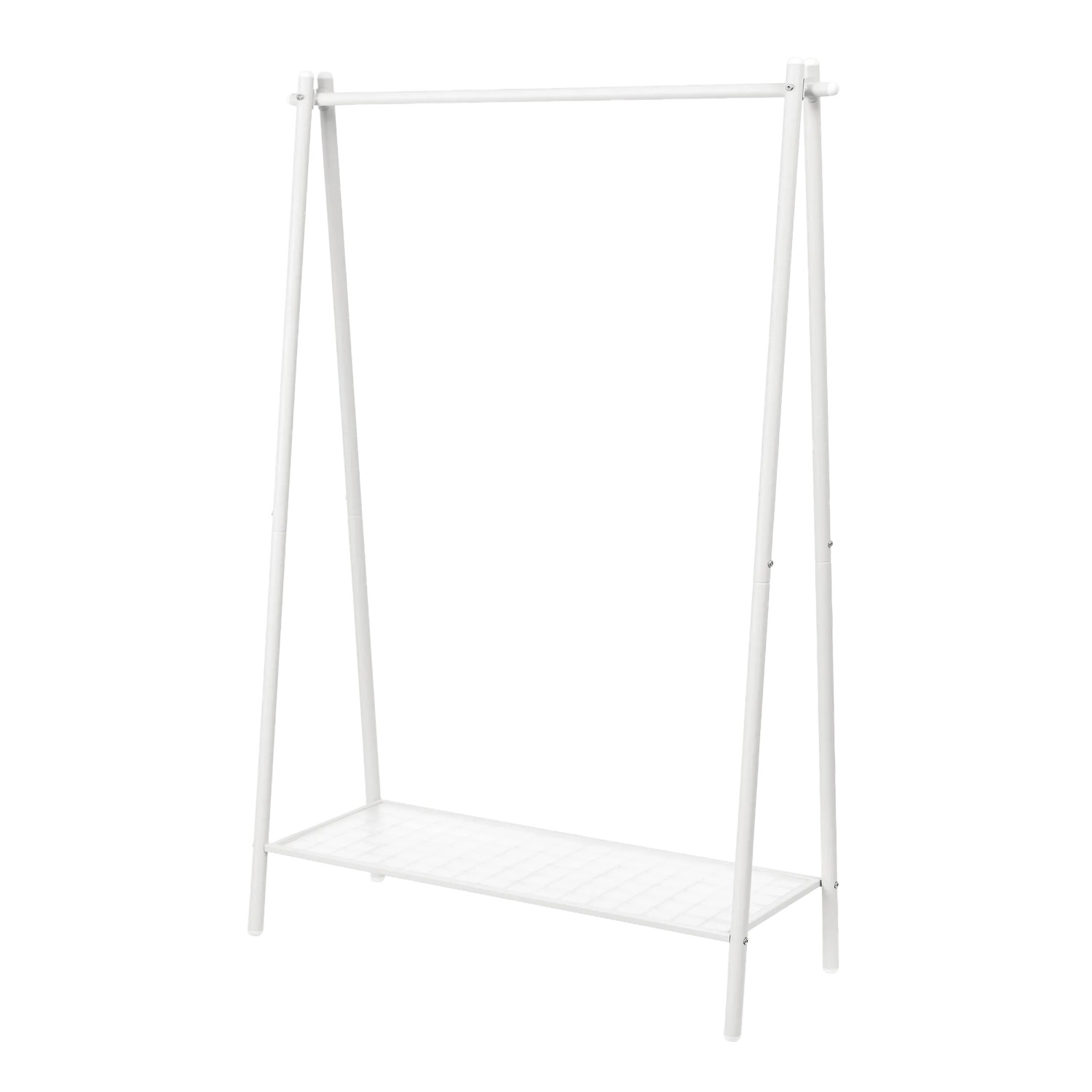 Songmics Kleiderständer 33,5 cm x 92,5 cm x 153 cm Weiß