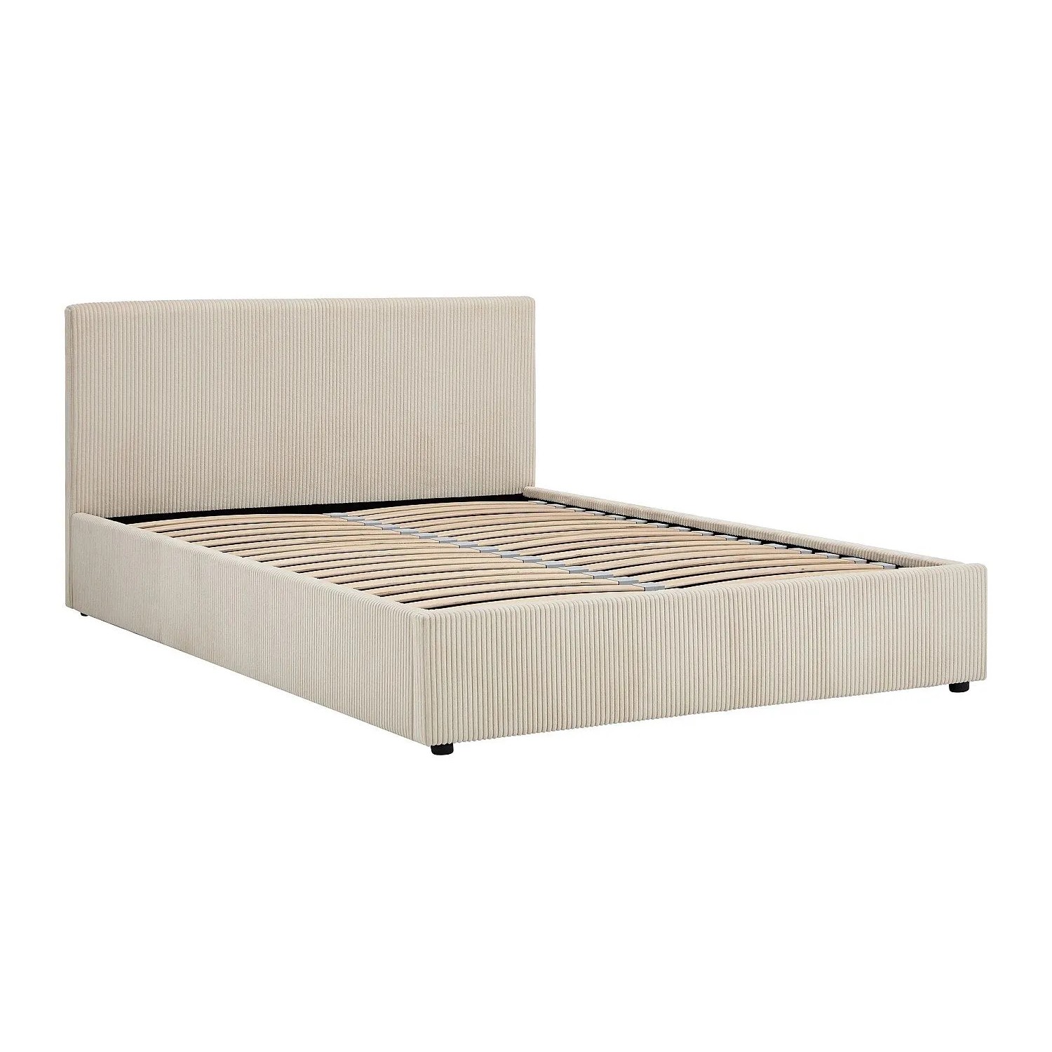 Vente-unique Bett Mit Bettkasten Valme Cremefarben 149 cm