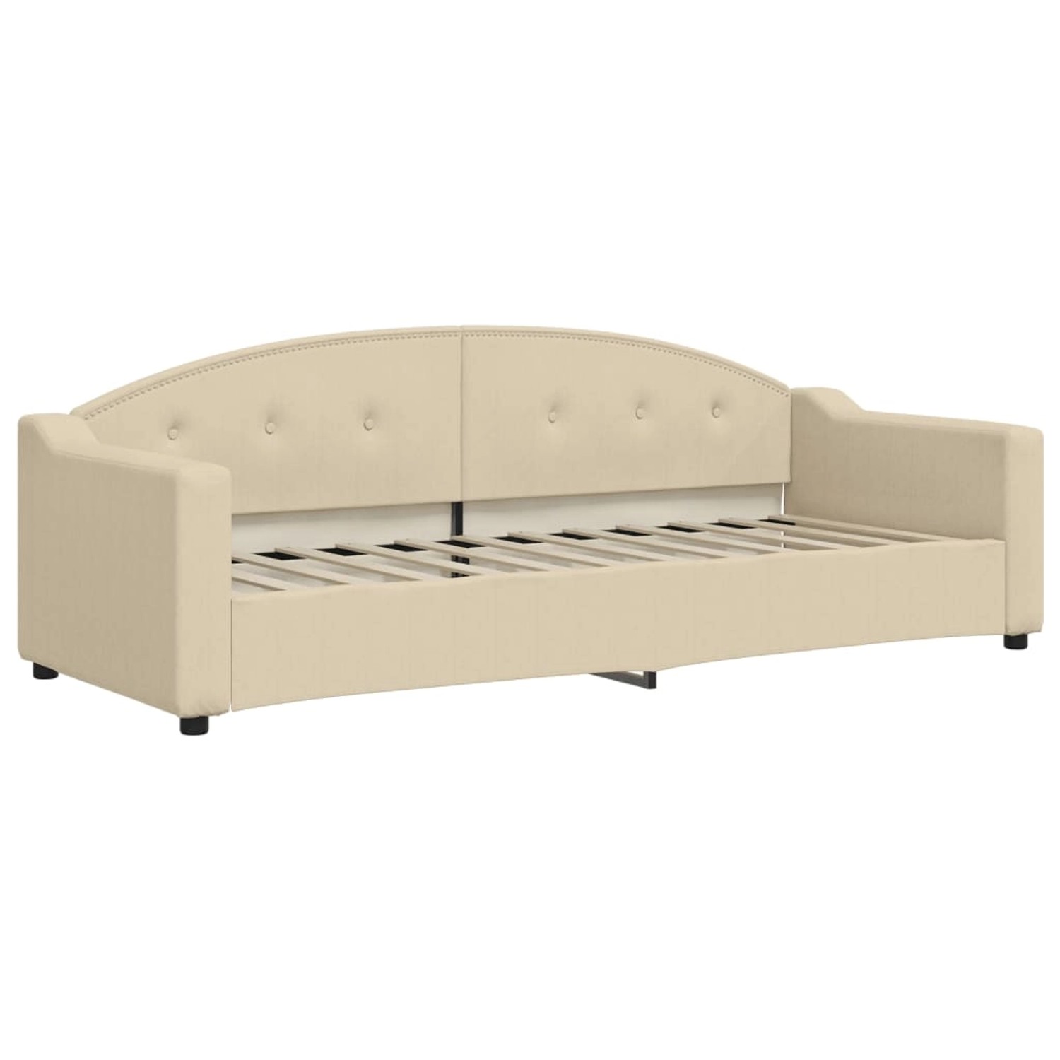 vidaXL Tagesbett Creme 80x200 cm Stoff1842880 günstig online kaufen