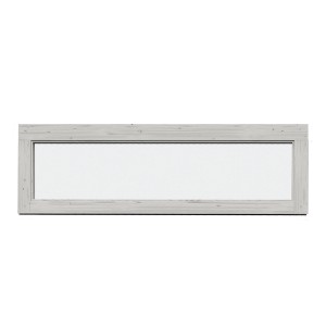 Feststehendes Fenster (150x45cm) in Dark Grey für Weka Gartenhaus Batu.