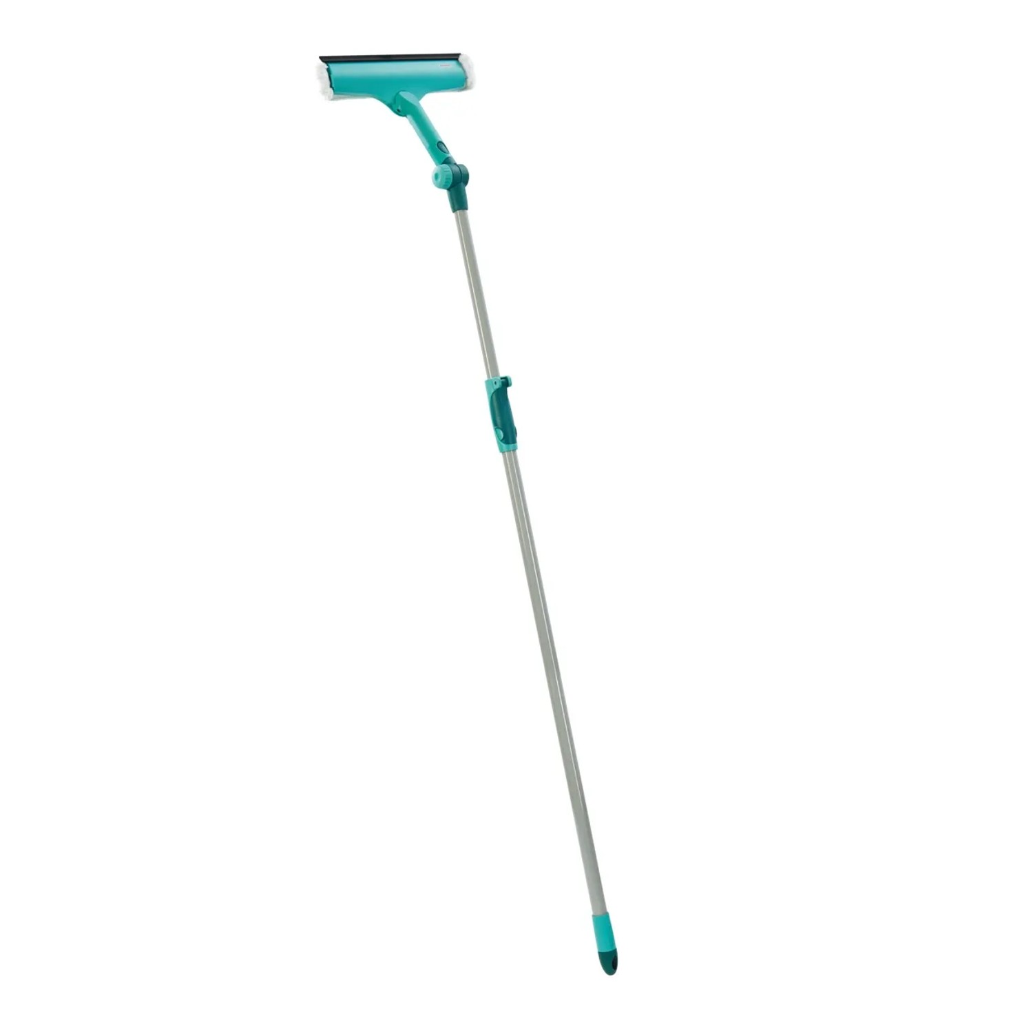 Leifheit Fensterwischer Window & Frame Cleaner L mit Teleskopstiel für streifenfreie Fenster.