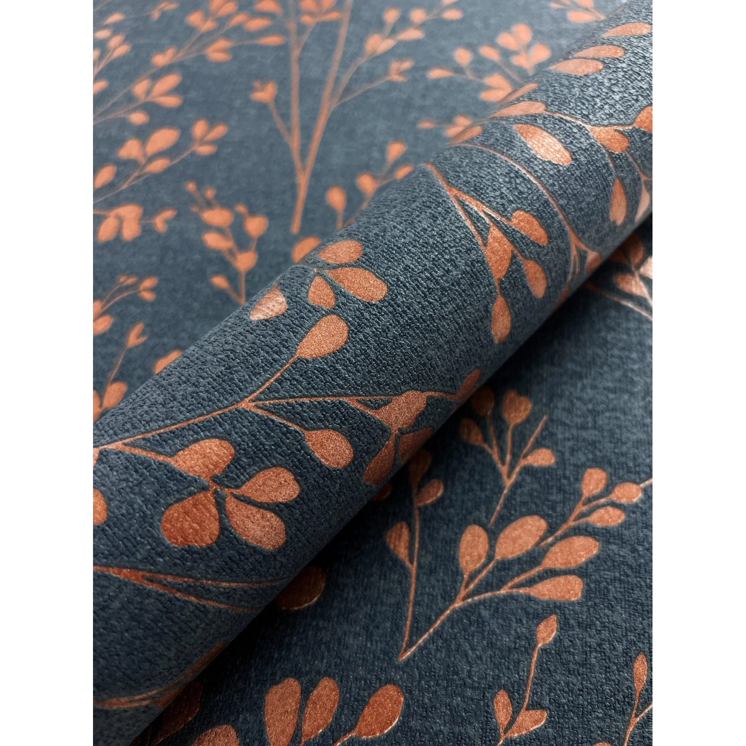 Newroom Vliestapete Emma Dark Blue Zweige Floral günstig online kaufen