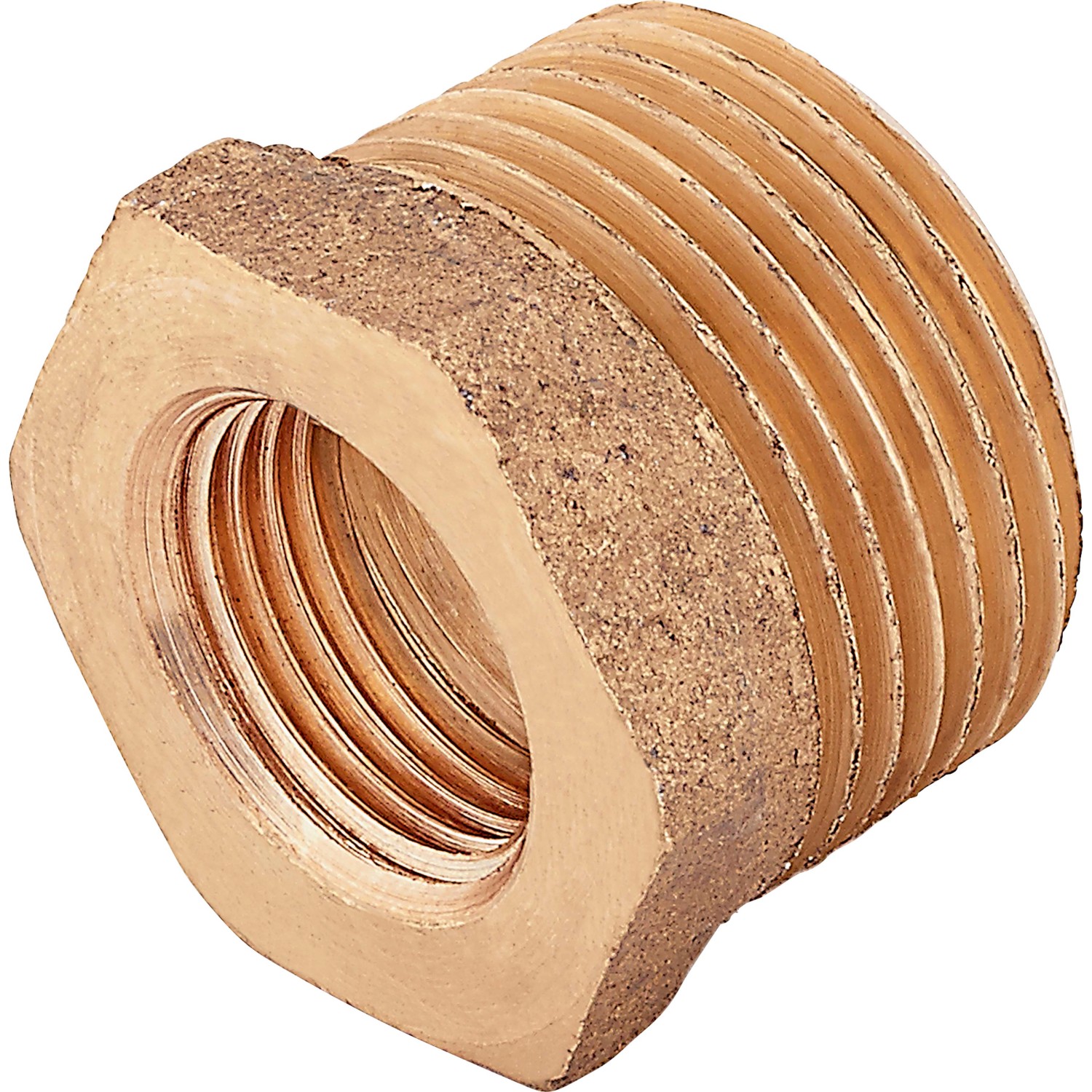 Gewinde-Reduzierstück 14,9 mm (Rp 3/8) x 26,4 mm (R 3/4) Rotguss