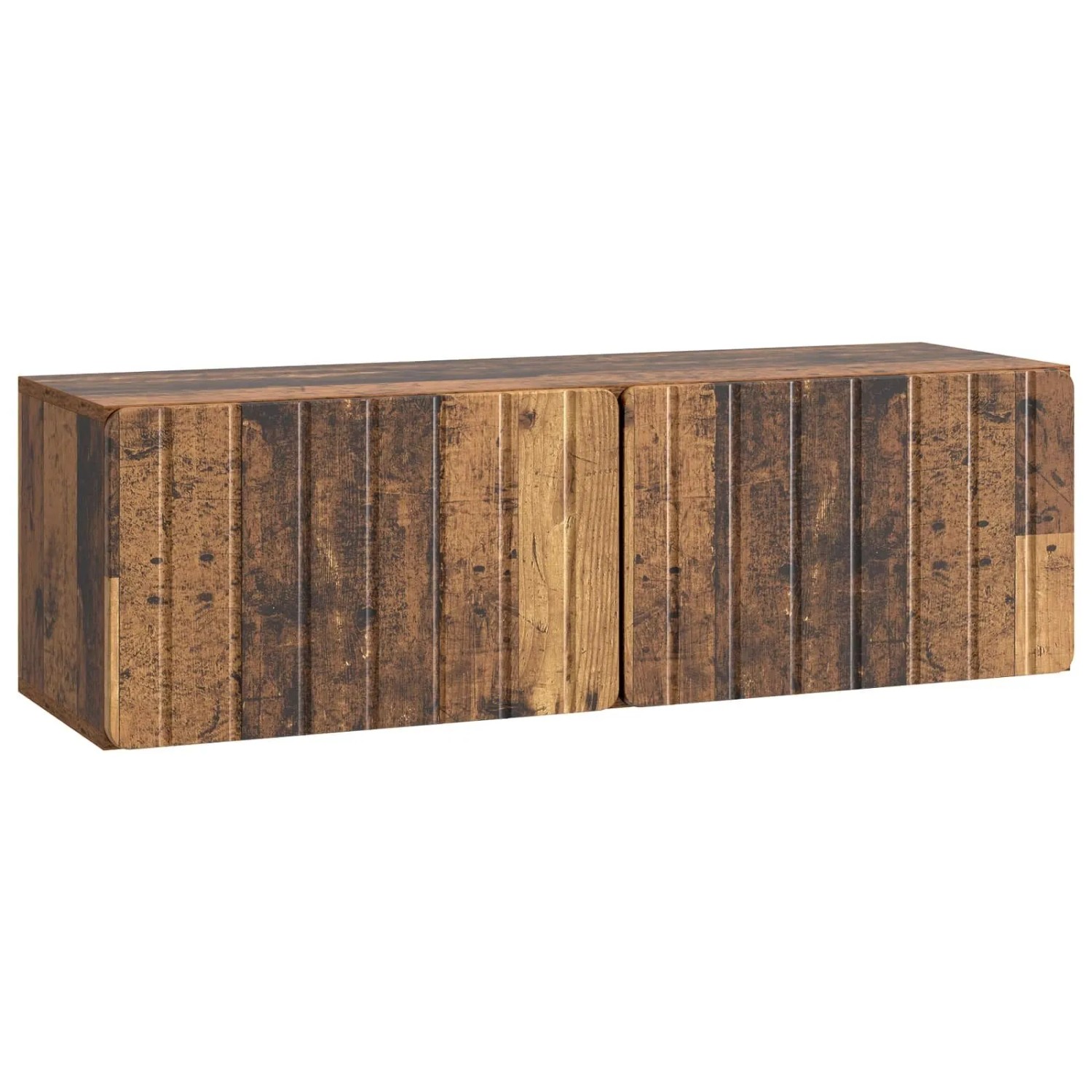 vidaXL Wandmontierter TV-Schrank Altholz 98 x 31 x 30 cm Holzwerkstoff 898393