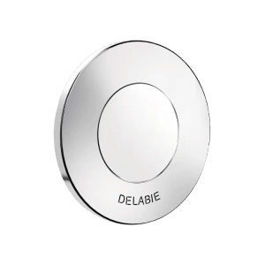 Delabie TEMPOFLUX Druckspüler-Set WC Hinterwandmontage 7 Sek.