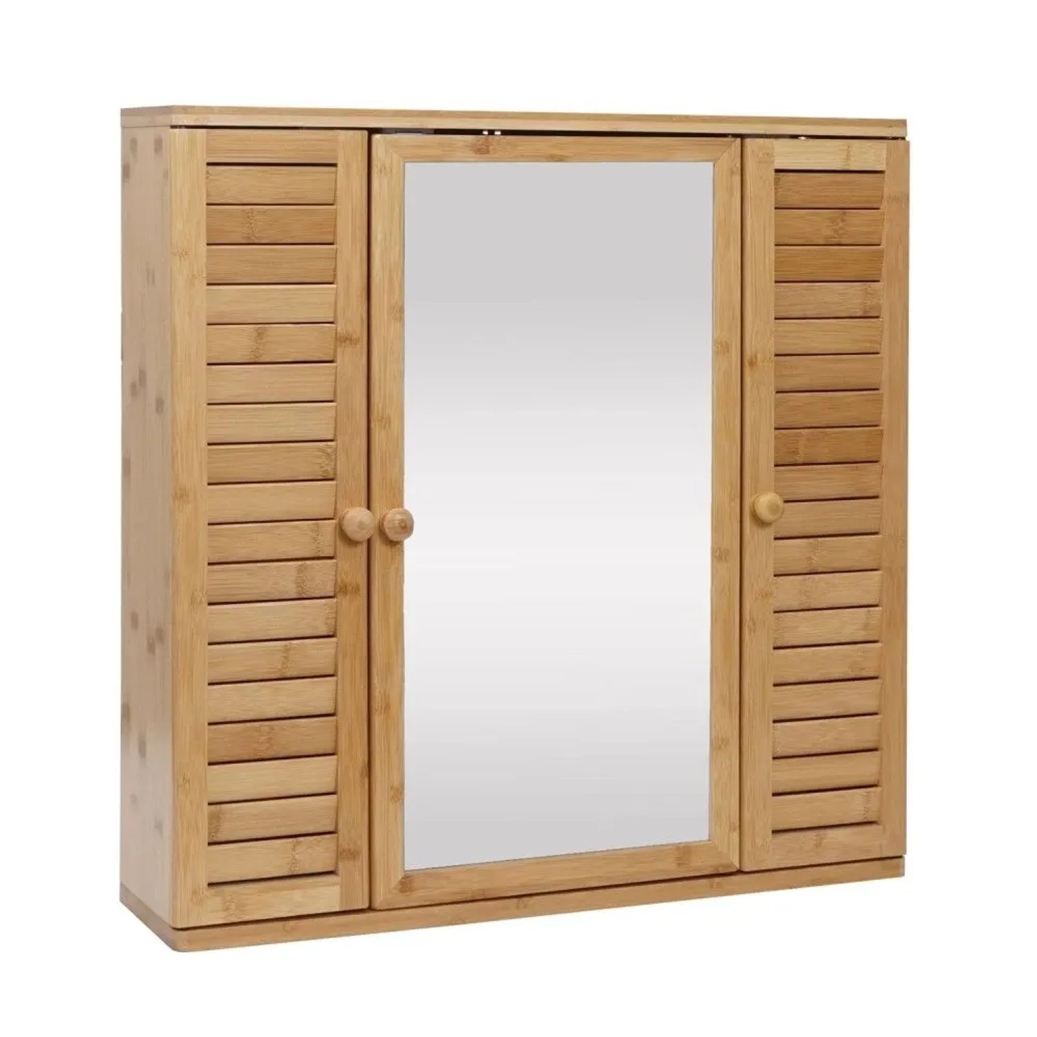 MCW Spiegelschrank B18 3 Regalböden 3 Türen