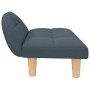 vidaXL Hundebett Dunkelgrau 70x52x30 cm Stoff 171934_4