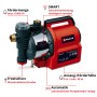 Einhell GE-AW 1144 SMART Hauswasserautomat: smarte Gartenpumpe mit App-Steuerung und 1100 Watt Leistung.