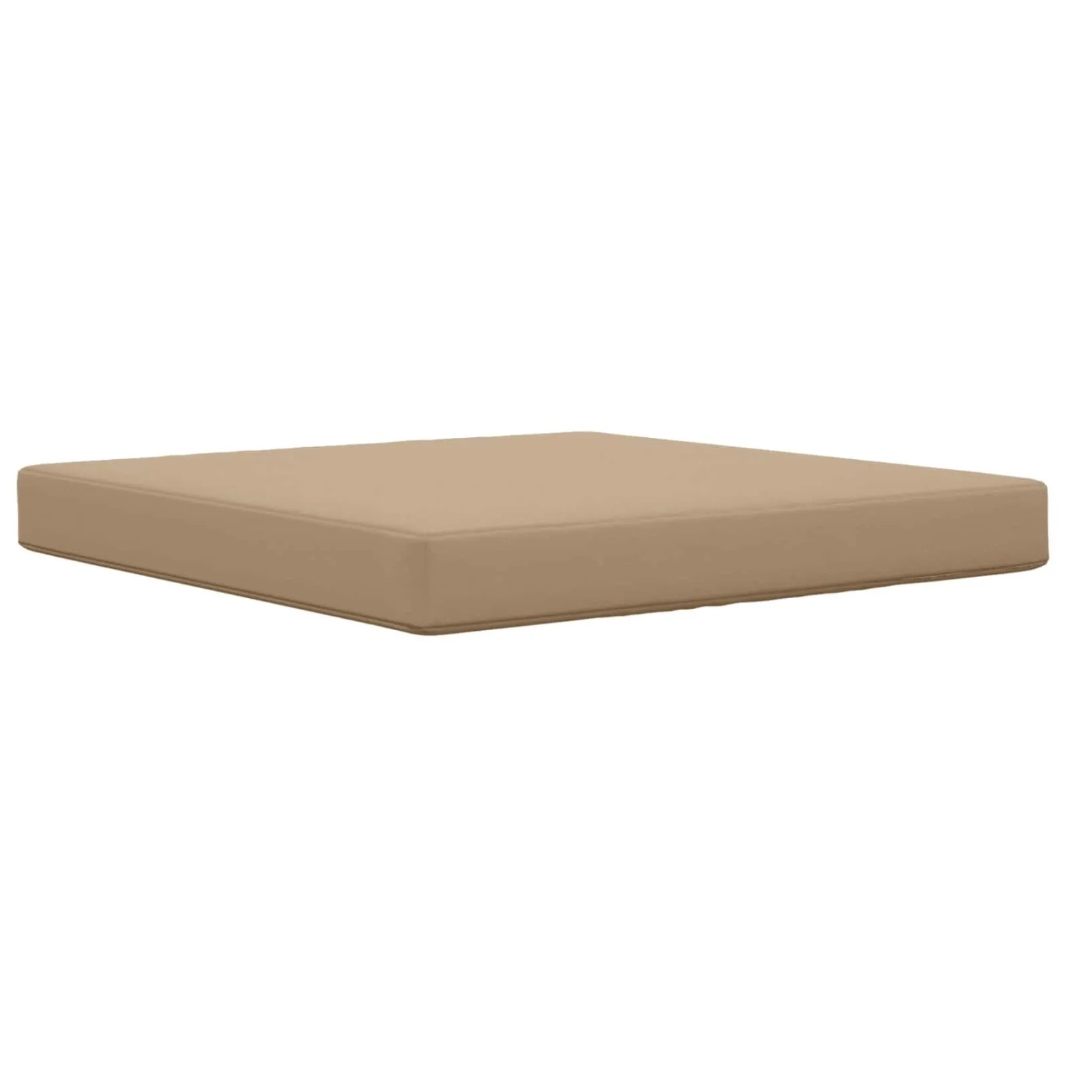 vidaXL Sofakissen für Draußen Taupe 80 x 80 x 8 cm Polyester 900820