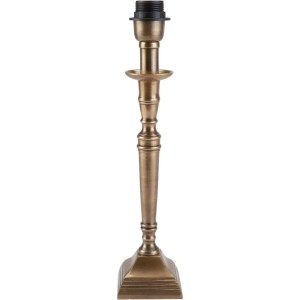 PR Home Salong Tischlampenfuß in Antik Messing Optik, E27 Fassung.