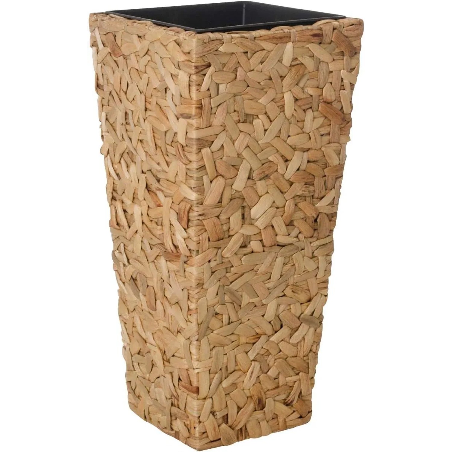 Vivanno Pflanzkübel Wasserhyazinthe Wild 38x38x80 cm Natur