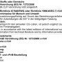 Sicherheitsdatenblatt-Ausschnitt: Einstufung, Kennzeichnung und Gefahrenhinweise des Produkts.