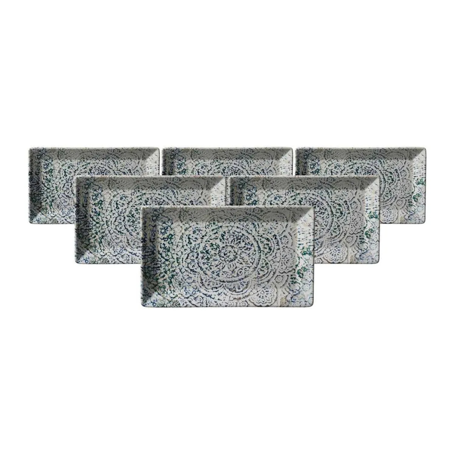 Ritzenhoff & Breker Luigi Servierplatte 25 x 15 cm 6er Set
