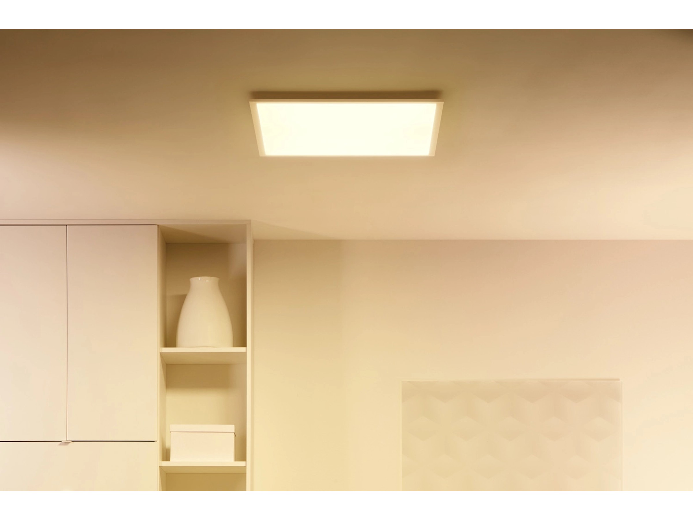ONSSI LED-Deckenleuchte Quadrat 22x22 Cm – 20W, Kaltweiß 6000K, 5er Pack, Für Wohnung, Büro & Geschäft
