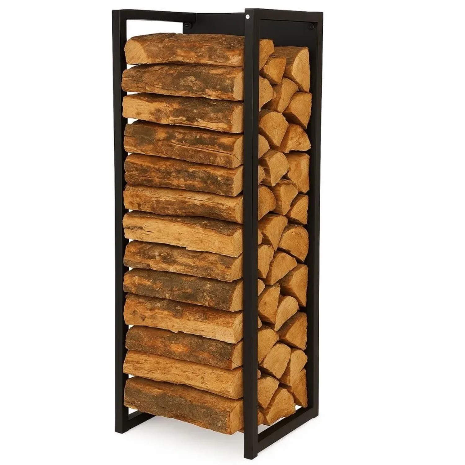 PROREGAL Kaminholzregal S Innen & Außen Metall Mit Rückwand Hängend 92x41x3 günstig online kaufen