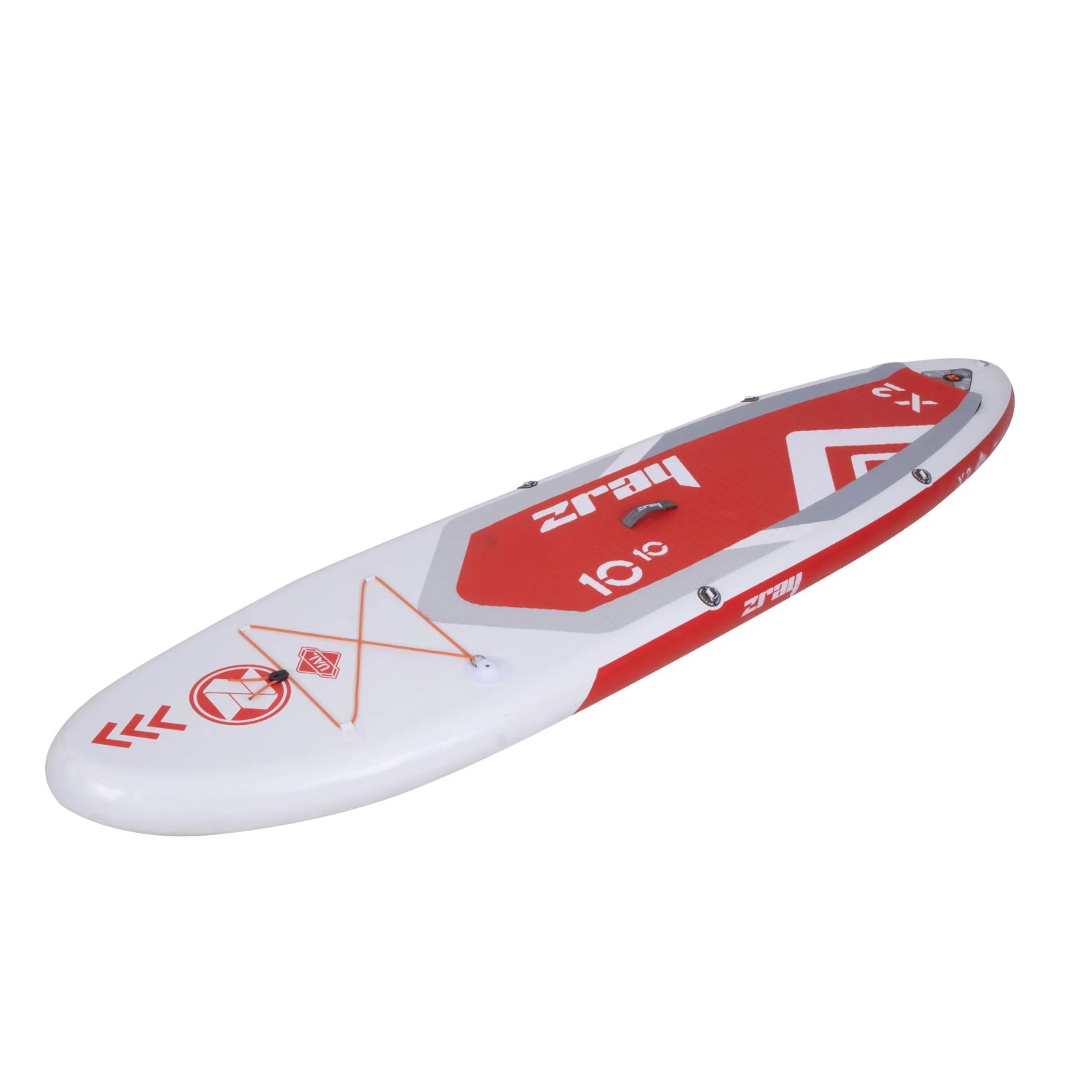 ZRAY X2 Stand Up Paddle Board Set, rot, 330cm. Aufblasbares SUP-Board mit Zubehör für Wassersport.