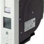 Schellenberg RolloDrive 105 Plus Rollladenantrieb mit Display und schwarzer Wickelspule.