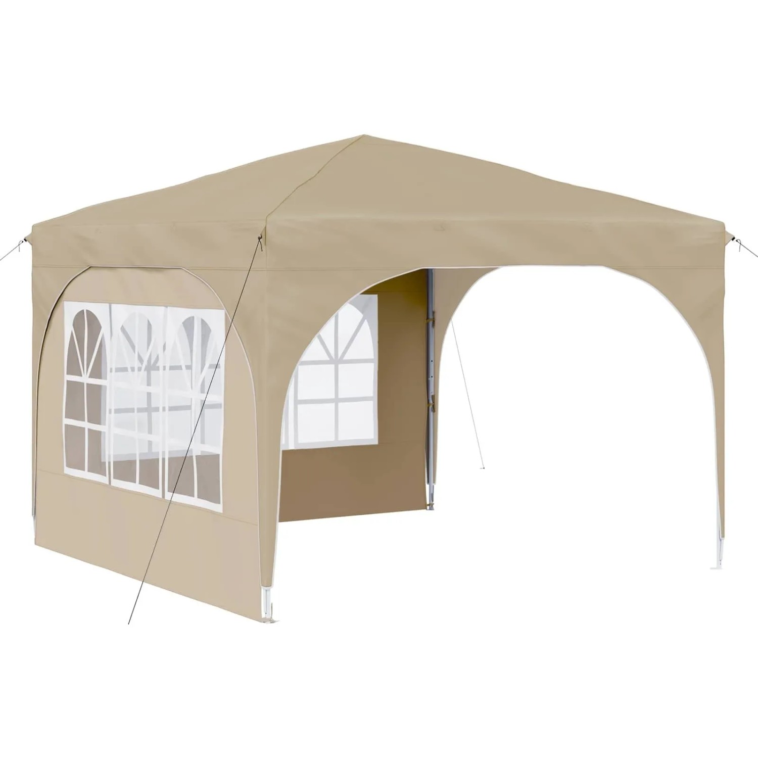 vidaXL Pop-Up Partyzelt 290 x 290 x 245 cm Creme 42019856