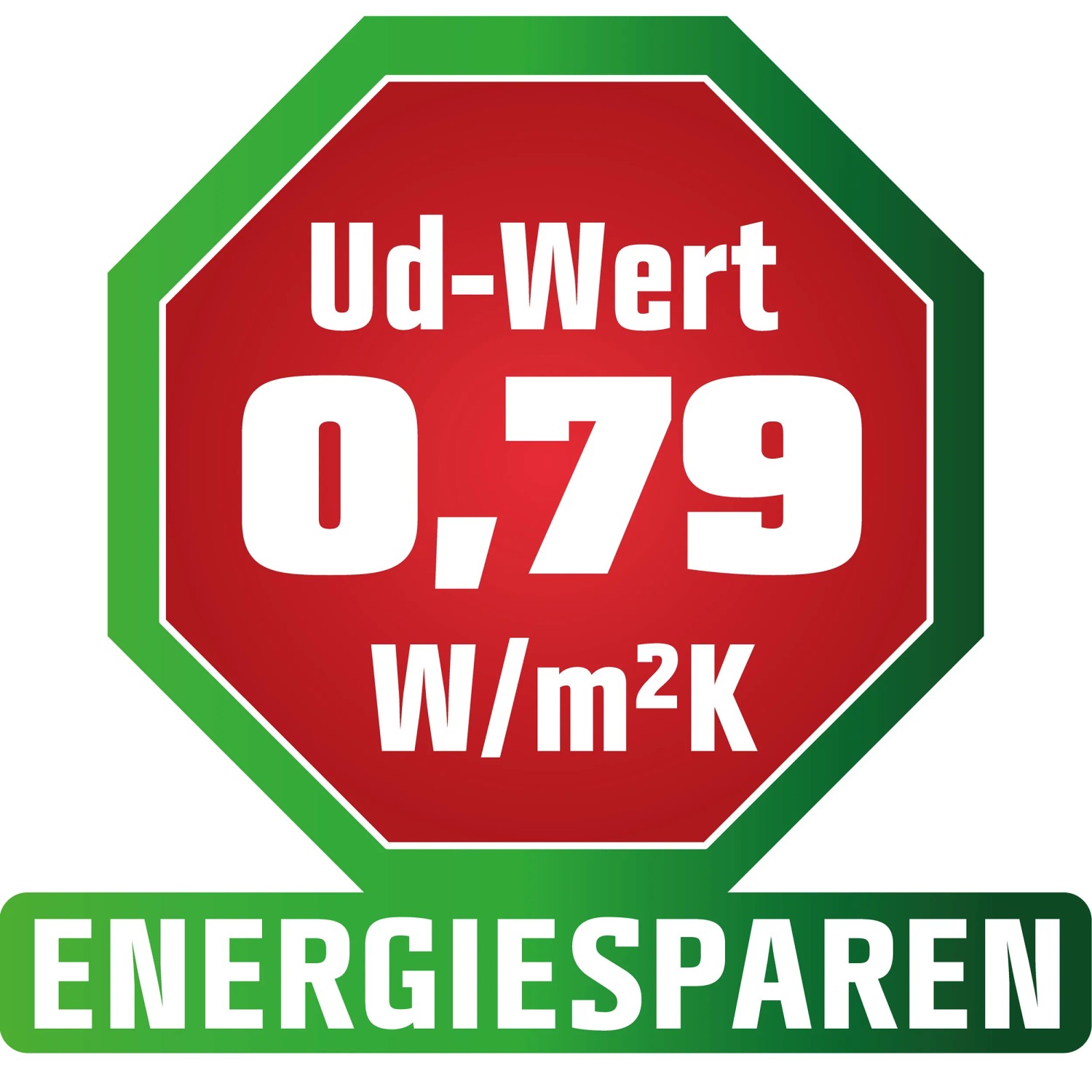 Ud-Wert 0,79 W/m²K für Splendoor Haustür Berlin Prime RC2: Energiesparen