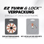 Energizer Hörgerätebatterien Größe 13, 8er-Pack in praktischer Drehverpackung.