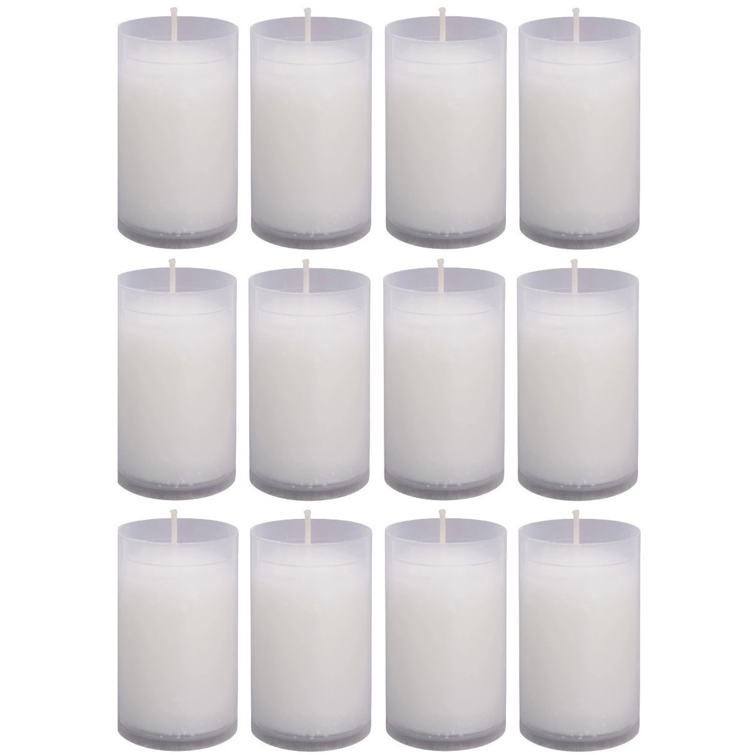 HS Candle Ersatzkerzen N2 Weiß 1