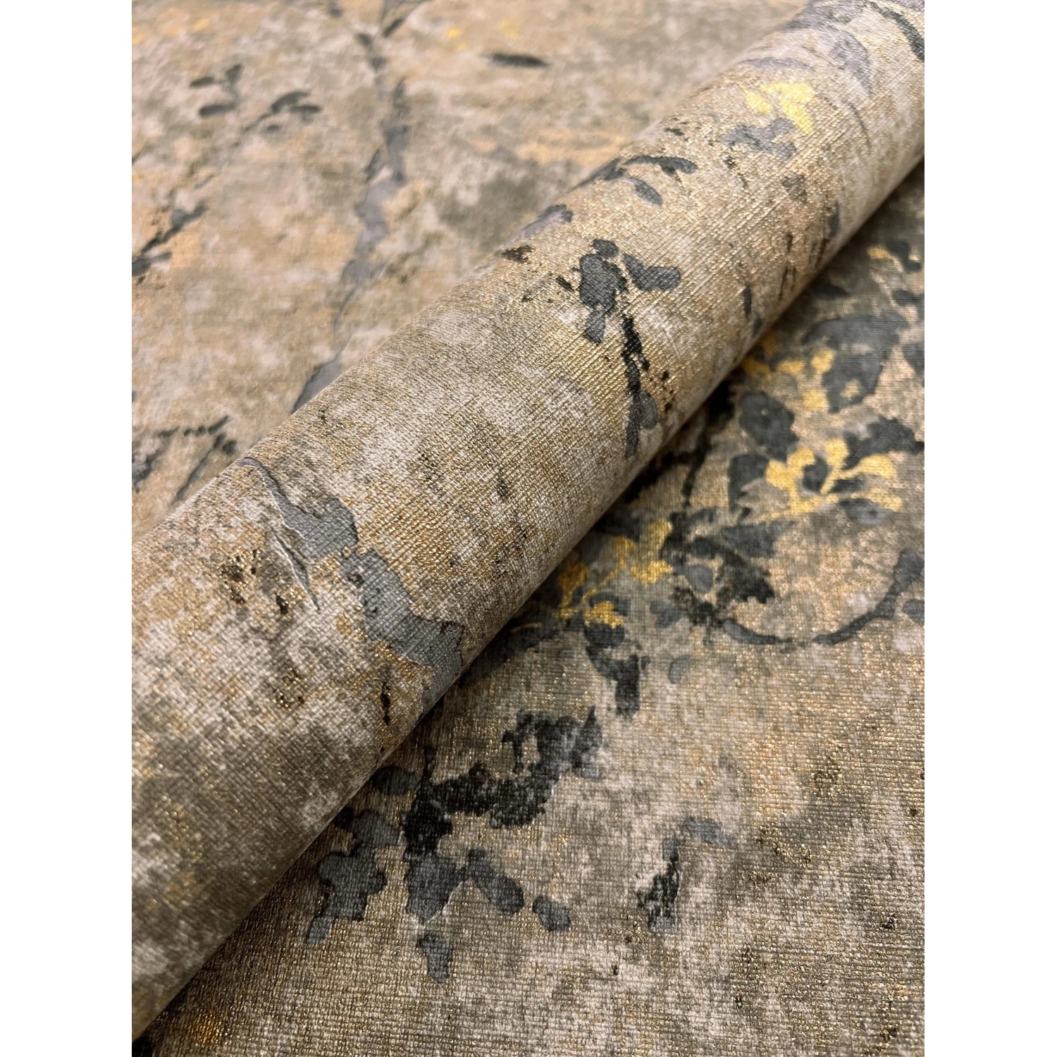 Newroom Vliestapete Inaya Brown Blätter Floral FSC® günstig online kaufen