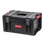 Schwarzer PROREGAL QBRICK Werkzeugkasten Pro Toolbox aus Metall, 45x33x24cm, mit Tragegriff.