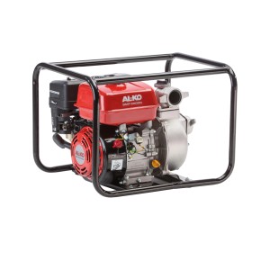 Al-Ko Benzin-Motorpumpe BMP 30.000 im schwarzen Rahmen. Ideal für Gartenbewässerung und Notentwässerung.