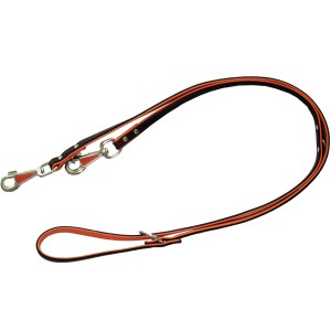 Braune Heim Hunde-Vorführleine Toskana, 200cm lang, 3-fach verstellbar.