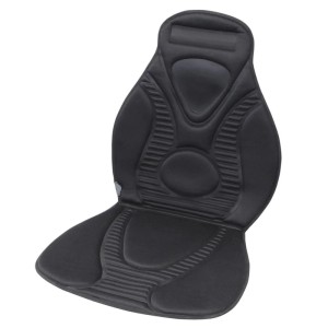 Schwarze Westfalia Velours Heiz-Sitzauflage für Auto, 100x53 cm, Autozubehör.