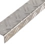 Ungleichschenkliges Winkelprofil aus Aluminium, 23,5 x 43,5 x 1000 mm, für Befestigungen.