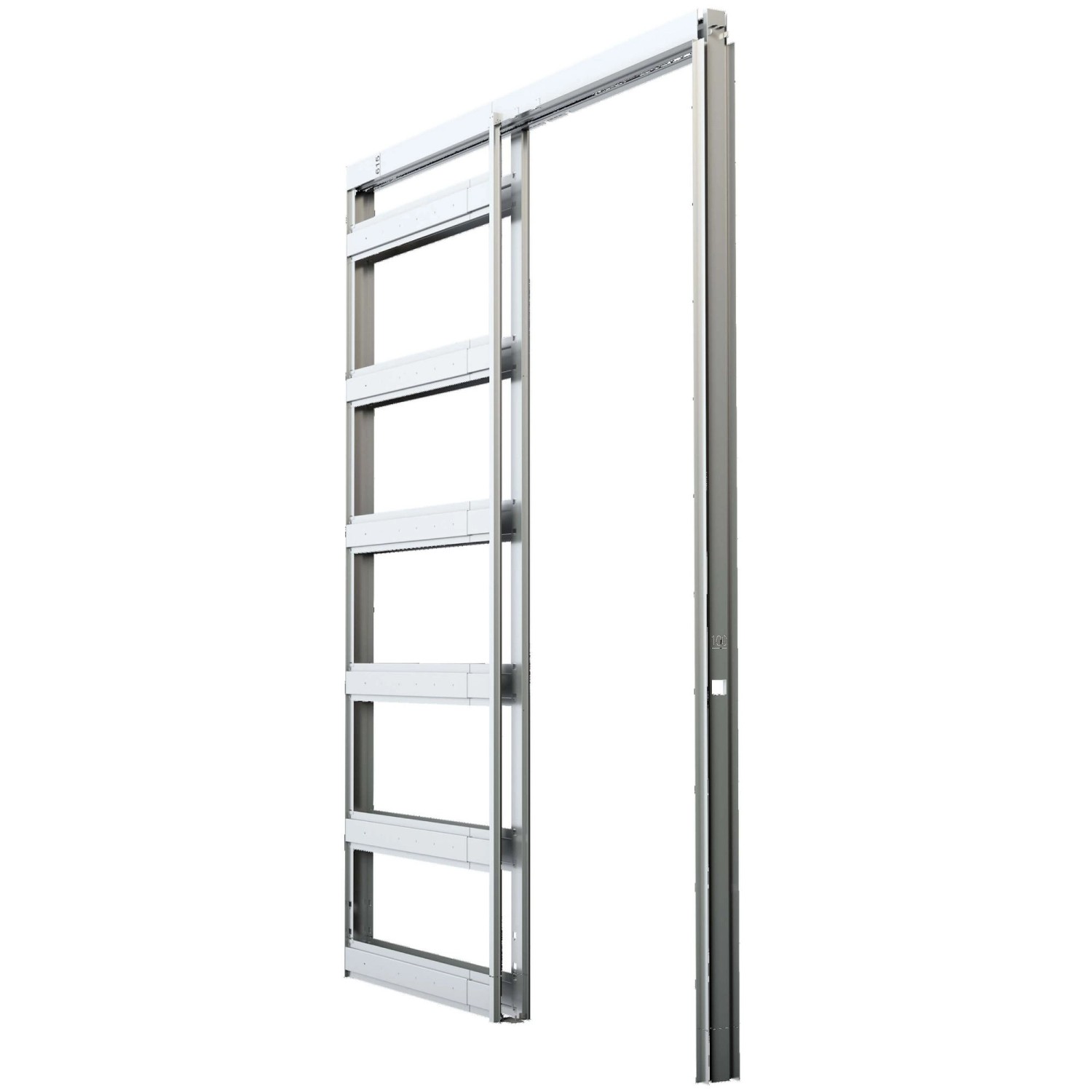 Dalsys Schiebetürsystem CW 75 Einbauelement Verzinkter Stahl Silber günstig online kaufen