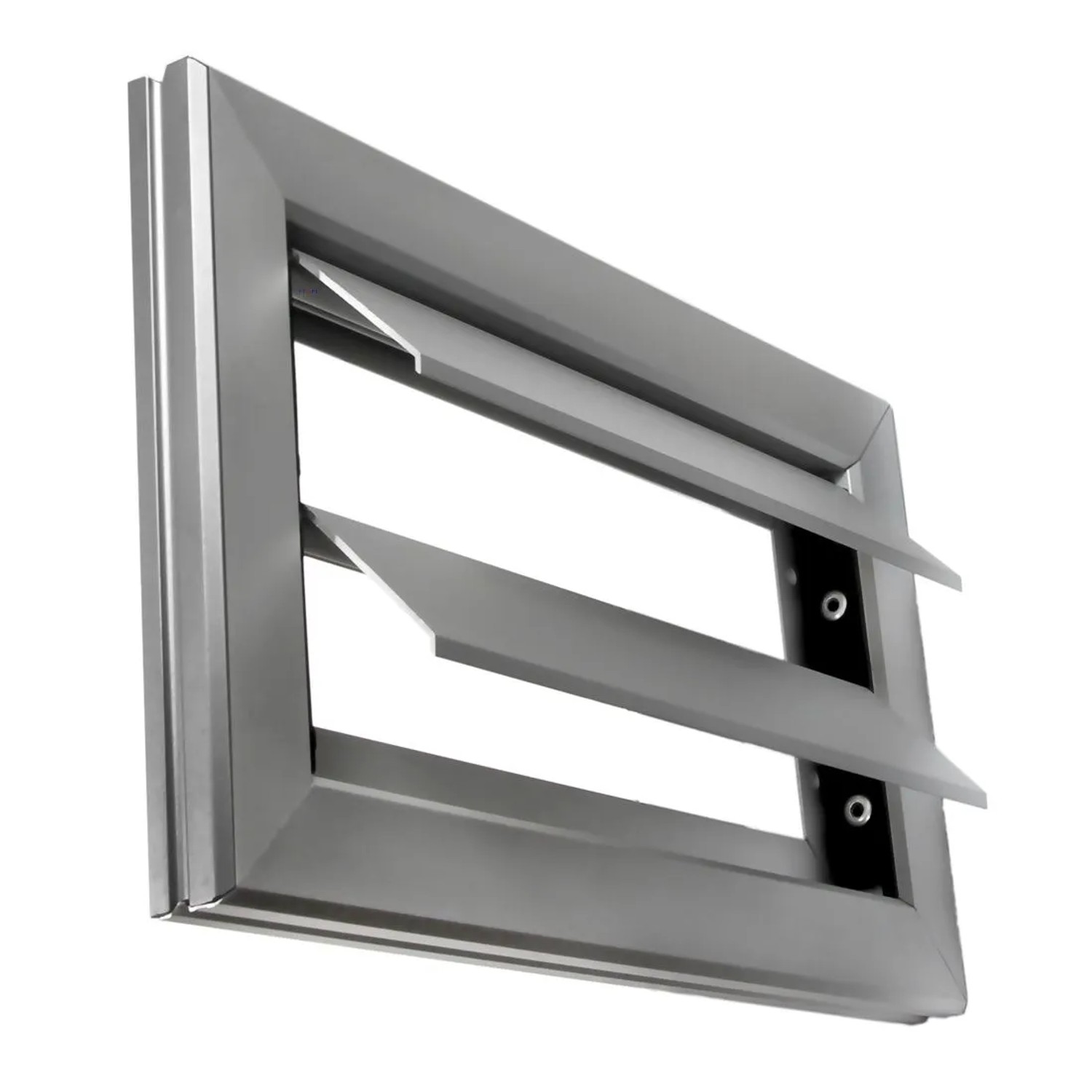 Häusler Überdruck Abluftgitter LG-3116 RAA Alu 305 x 155mm Lüftungsgitter
